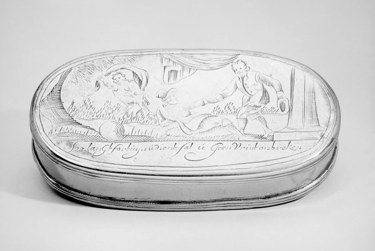 Tobacco box — Unknown