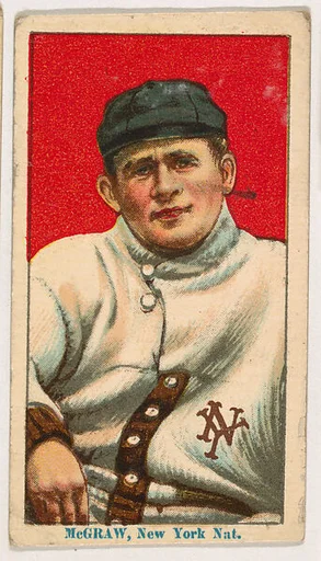 John McGraw, New York, from Coupon Cigarettes Baseball Issue, 1914-1916