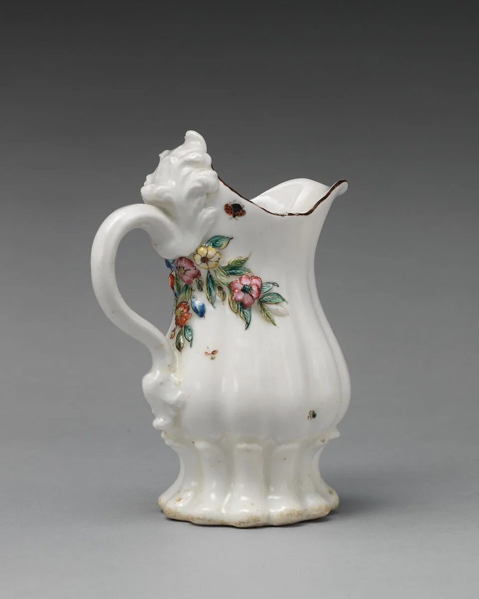 Cream jug — Chelsea Porcelain Manufactory