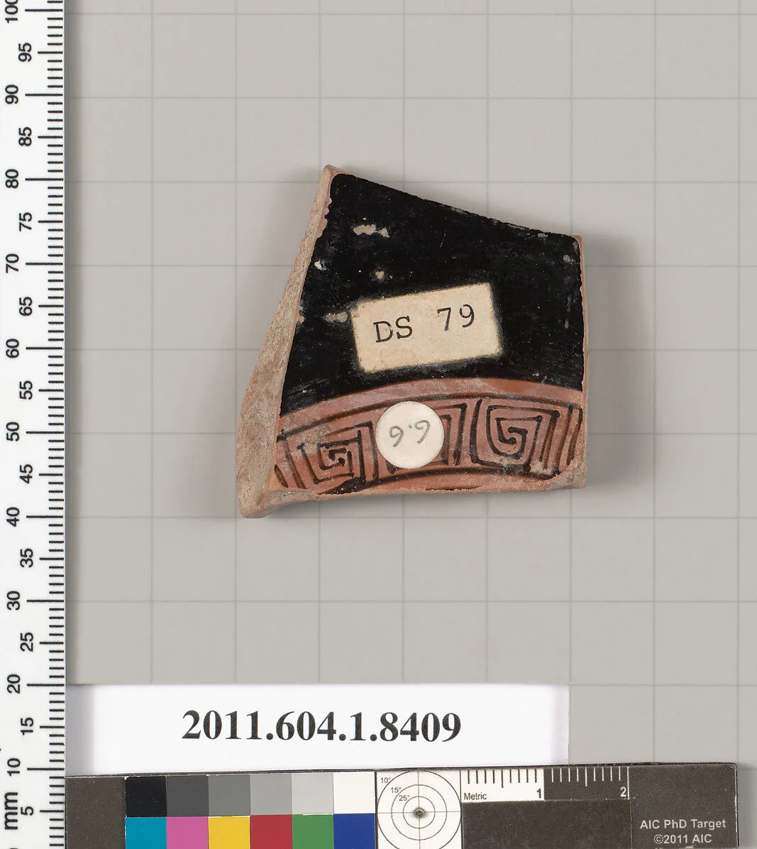 Terracotta fragment of a kylix (drinking cup) — Unknown
