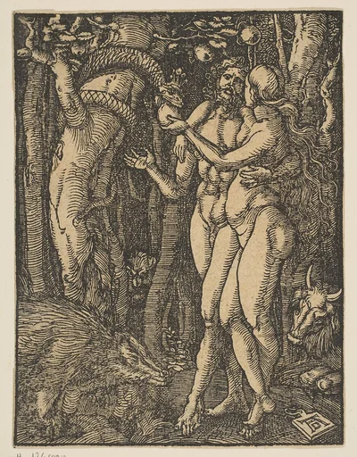Adam and Eve, from the Small Passion, copy
