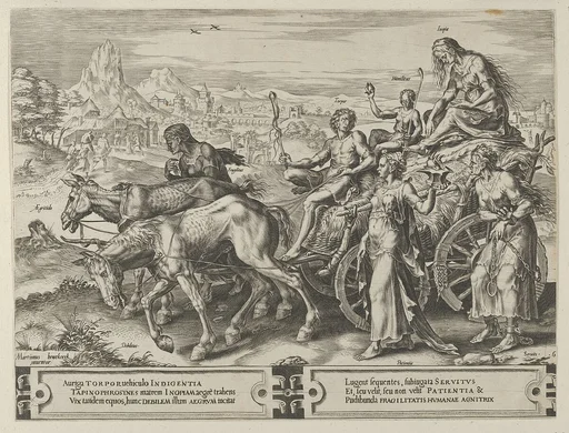 The Triumph of Want, from The Cycle of the Vicissitudes of Human Affairs, plate 6