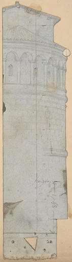 Design for a Stage Set at the Opéra, Paris