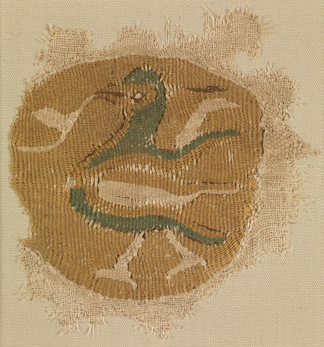 Roundel with Bird — Unknown