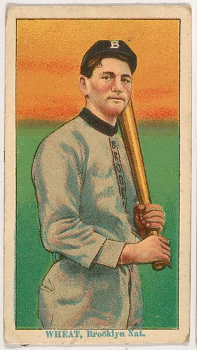 Zach Wheat, Brooklyn, from Coupon Cigarettes Baseball Issue, 1914-1916