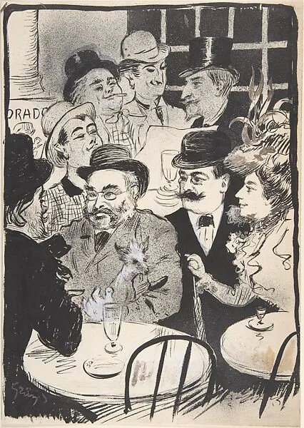 Café Scene — Jules-Alexandre Grün
