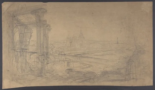 Design for a Stage Set at the Opéra, Paris