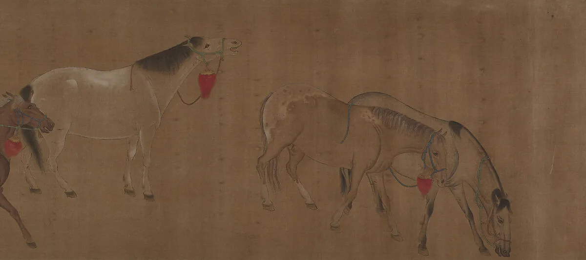 明 佚名 八駿圖 卷|Eight Horses — Unidentified artist