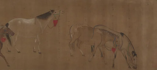 明 佚名 八駿圖 卷|Eight Horses