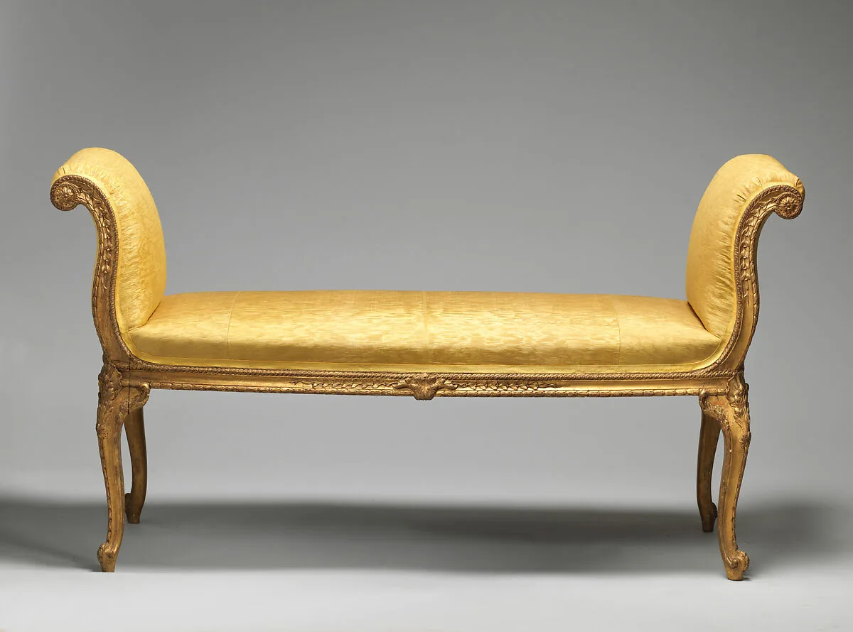 Window seat (one of a pair) (part of a set) — Unknown