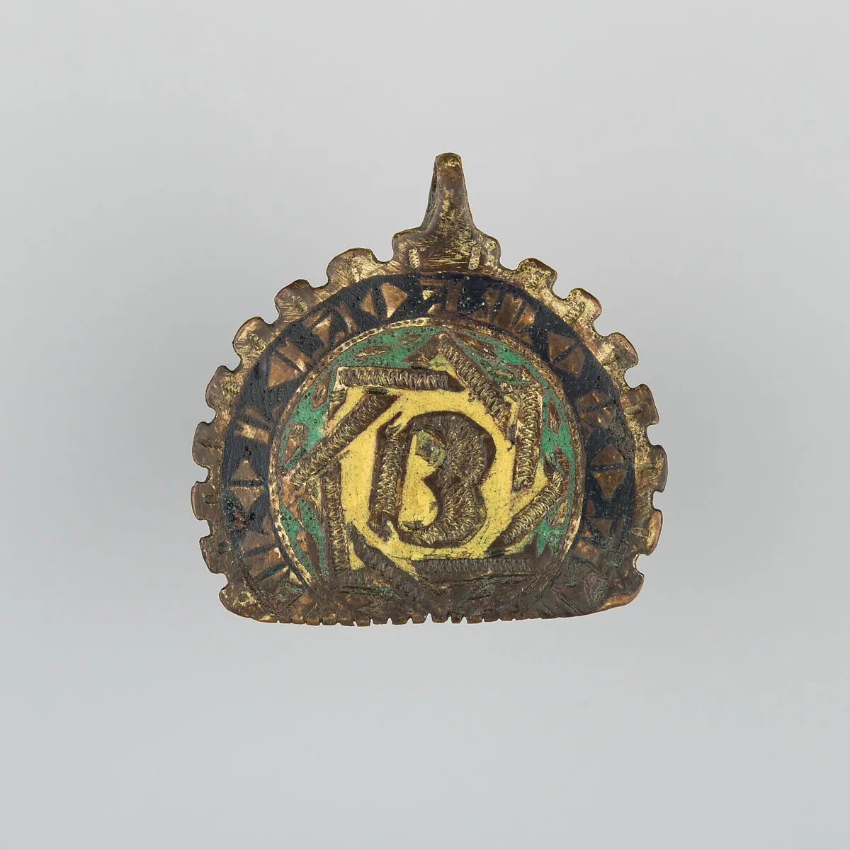 Badge or Harness Pendant — Unknown