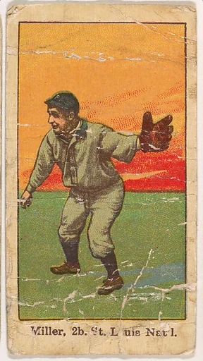 Pots Miller, St. Louis, from Kotton Tobacco Baseball Series, 1911-1916