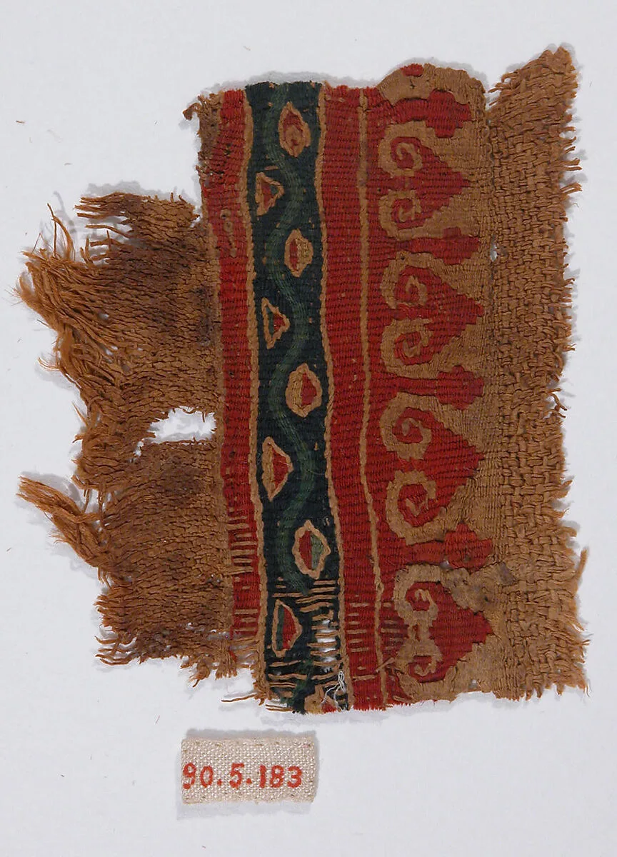 Fragment of a Tunic — Unknown