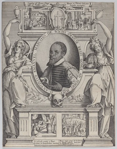 Portrait of Don Antonio Emanuel Marchio de Wnth, Ambassador to the King of the Congo