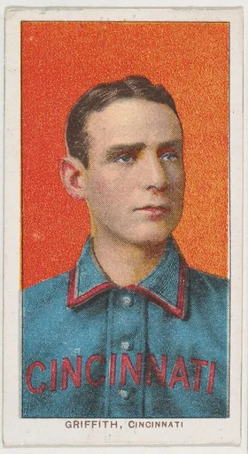Griffith, Cincinnati, National League, from the White Border series (T206) for the American Tobacco Company