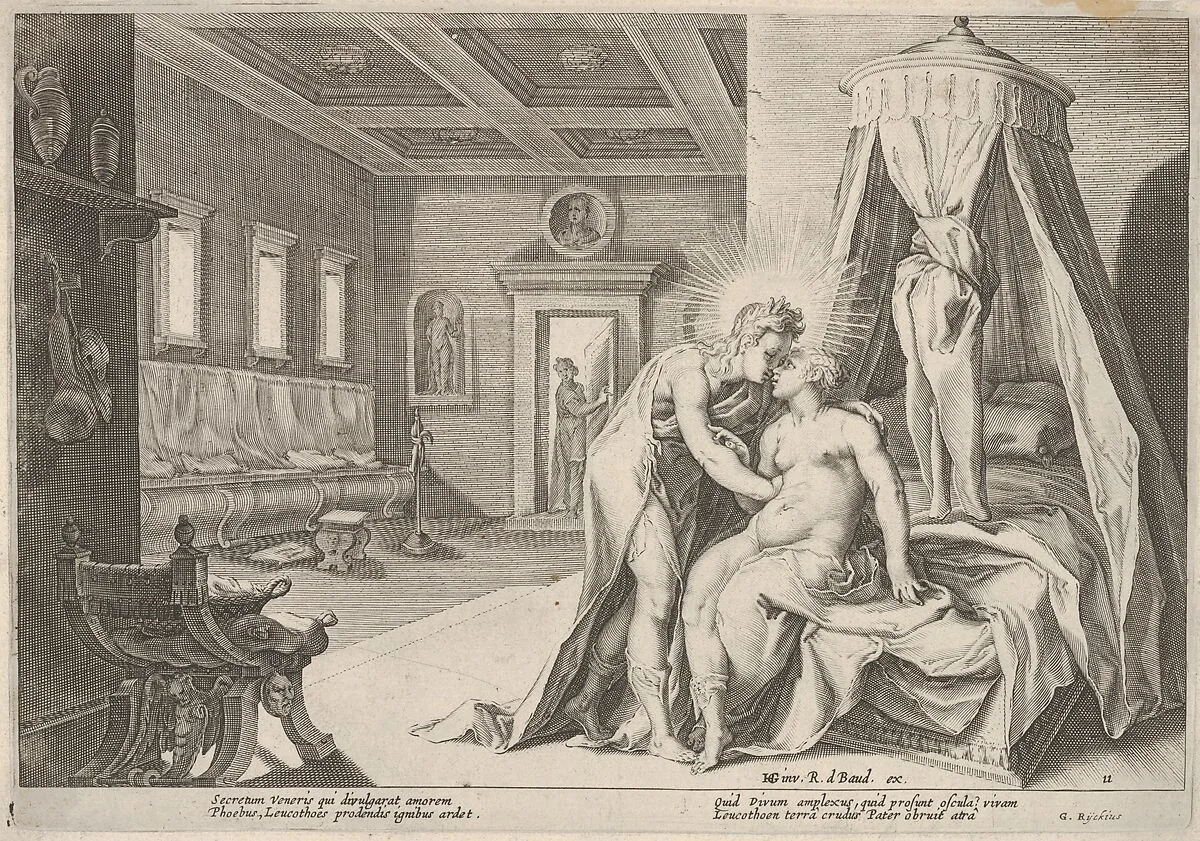 Jupiter and Leucothoe — Robert Willemsz de Baudous|Hendrick Goltzius