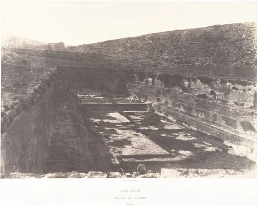Jérusalem, Tombeau de Salomon, Détails
