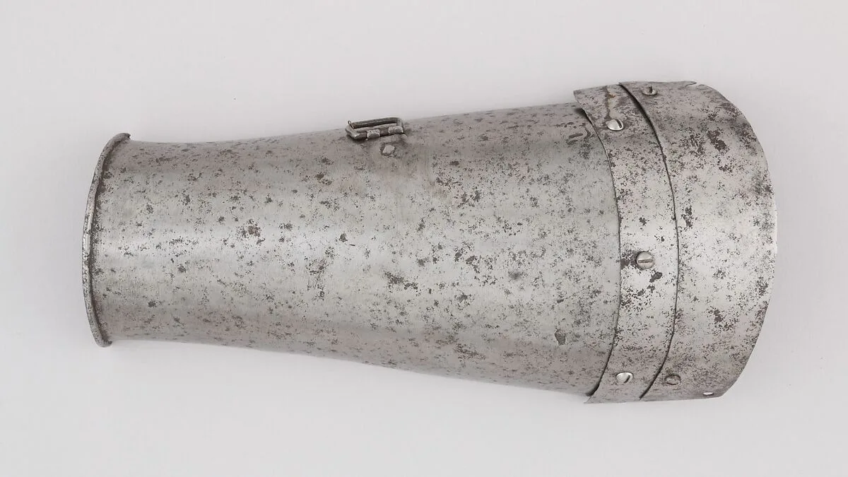 Outer Plate of a Right Forearm Defense (Vambrace) — Unknown