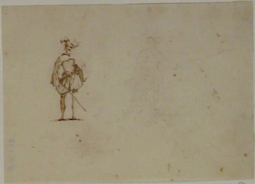 Gentleman seen from the back