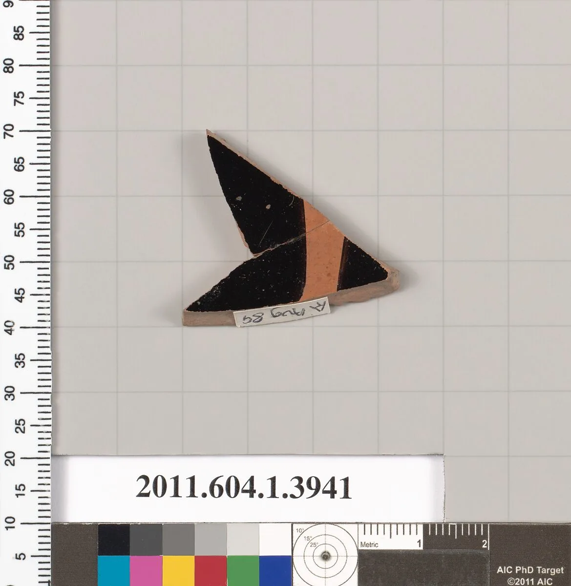 Terracotta fragment of a kylix (drinking cup) — Unknown