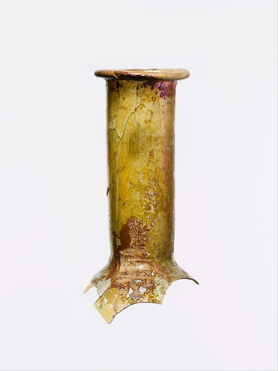 Glass perfume bottle — Unknown
