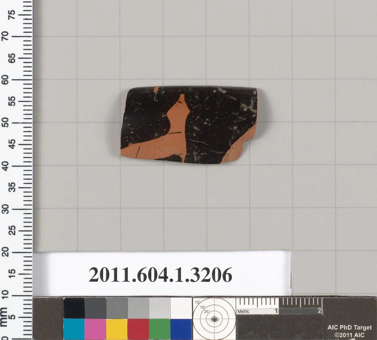 Terracotta rim fragment of a kylix (drinking cup) — Unknown