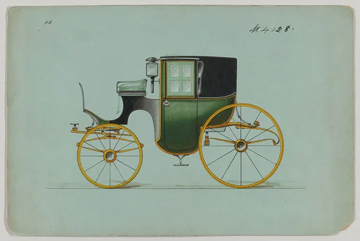 Design for Brougham, no. 4128