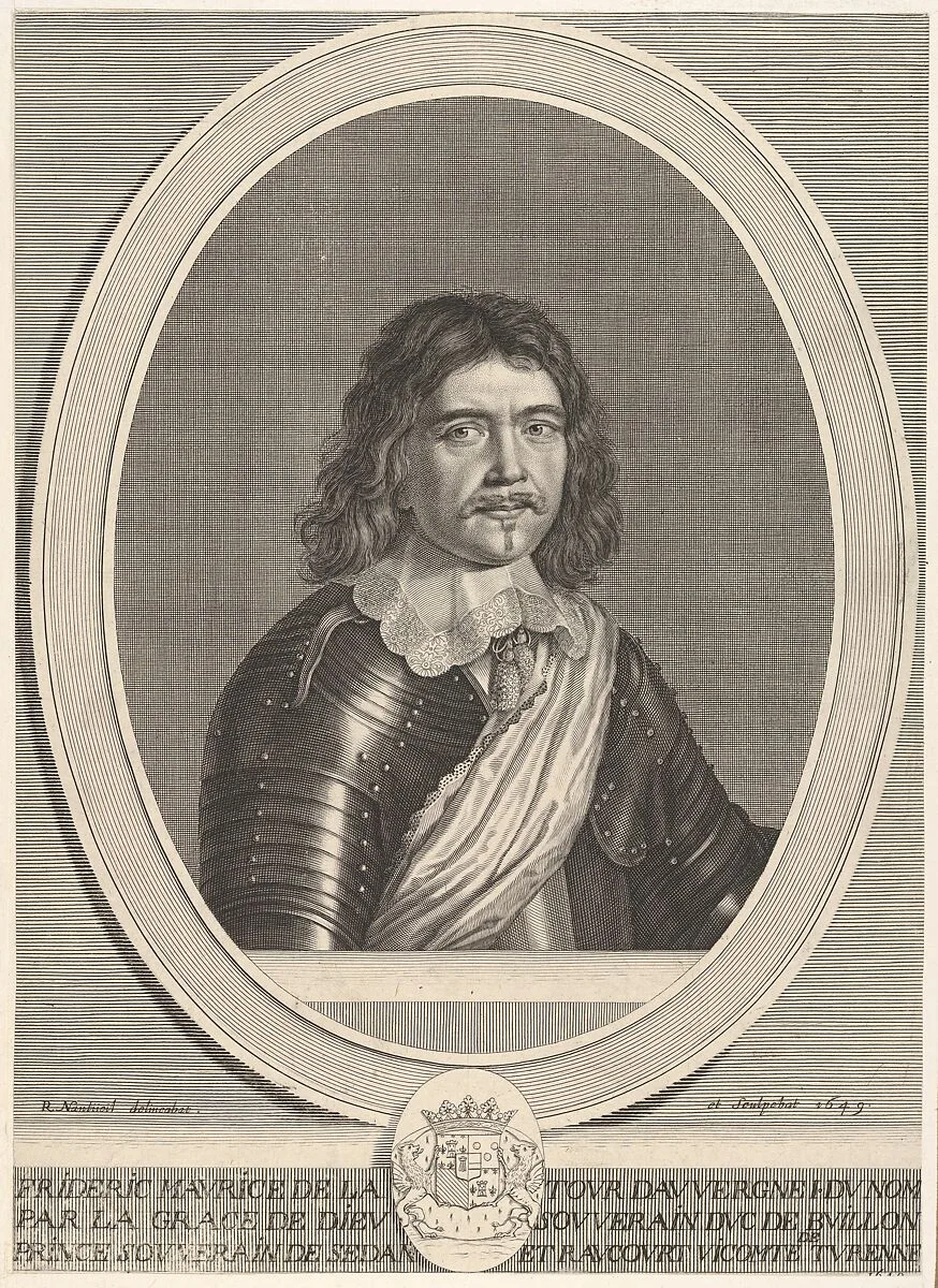 Frédéric-Maurice de la Tour d'Auvergne, duc de Bouillon — Robert Nanteuil