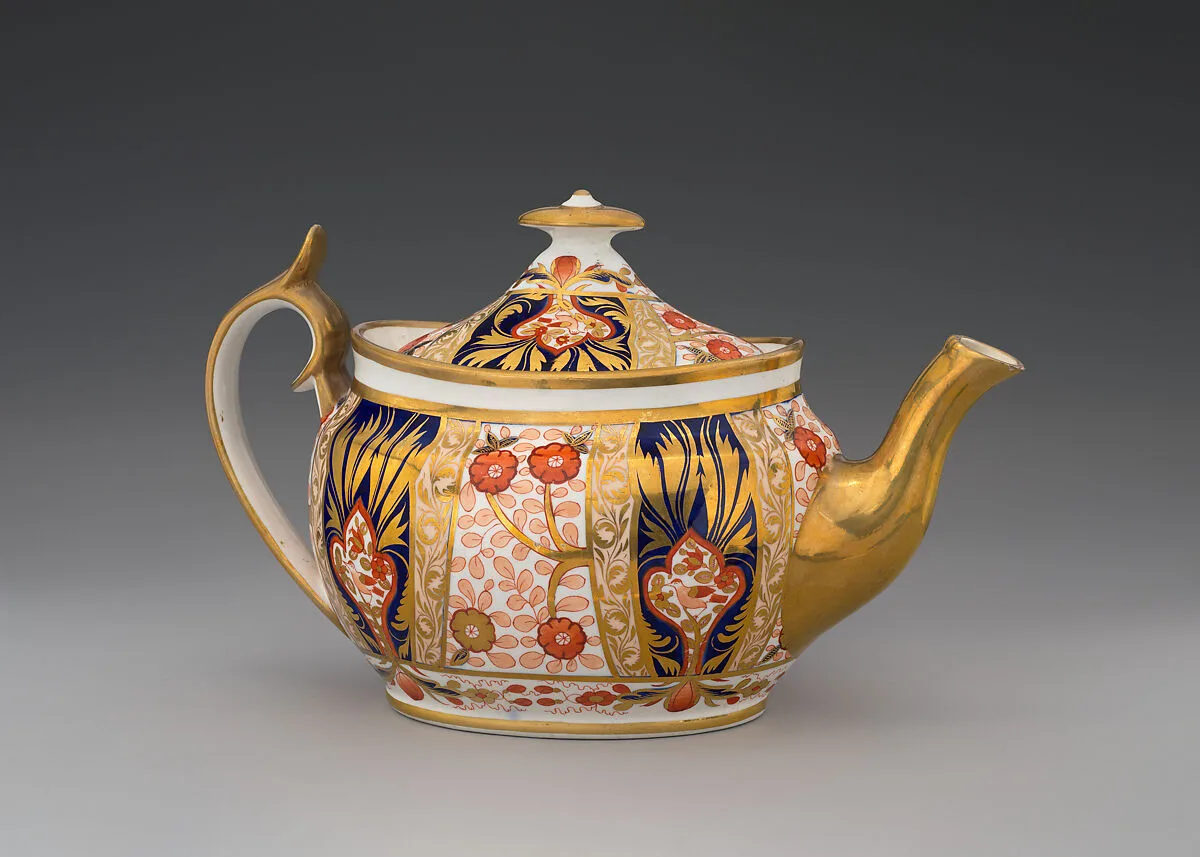 Teapot (part of a service) — J. Spode