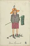 Girl with Butterfly Net (Das Liserl) — Wiener Werkstätte|Mela Koehler