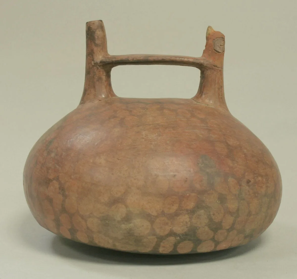 Double Spout and Bridge Bottle with Bird — Unknown