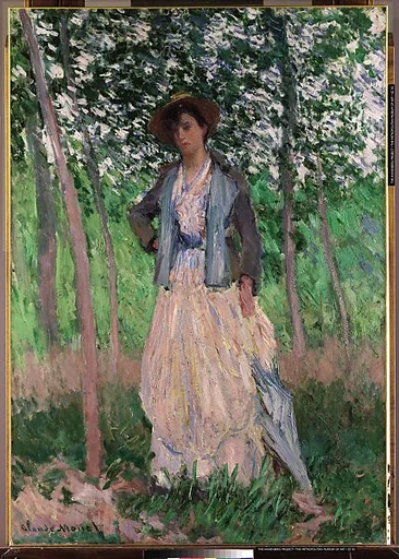 The Stroller (Suzanne Hoschedé, later Mrs. Theodore Earl Butler, 1868–1899)