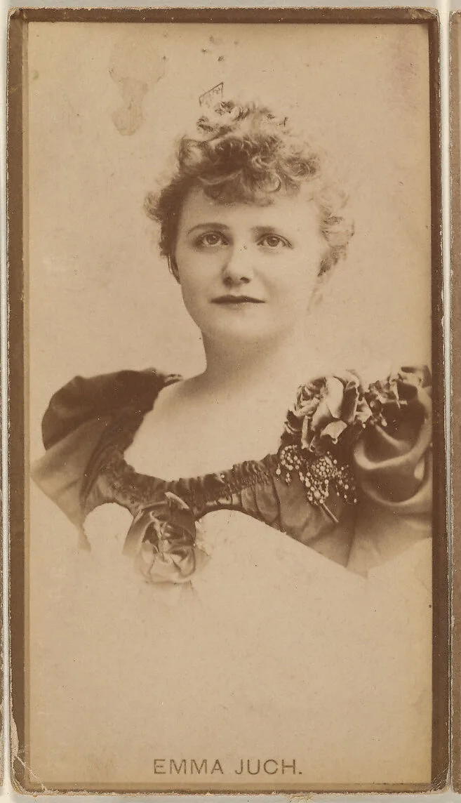 Emma Juch, from the Actresses series (N668) — Unknown