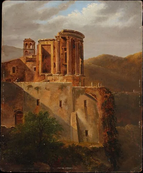 The Temple of Vesta, Tivoli — French Painter