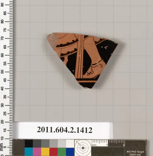 Terracotta fragment of a skyphos (deep drinking cup)