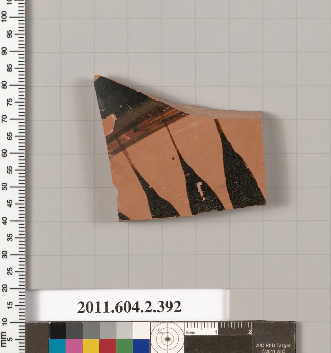 Terracotta fragment of a column-krater (bowl for mixing wine and water) — Unknown