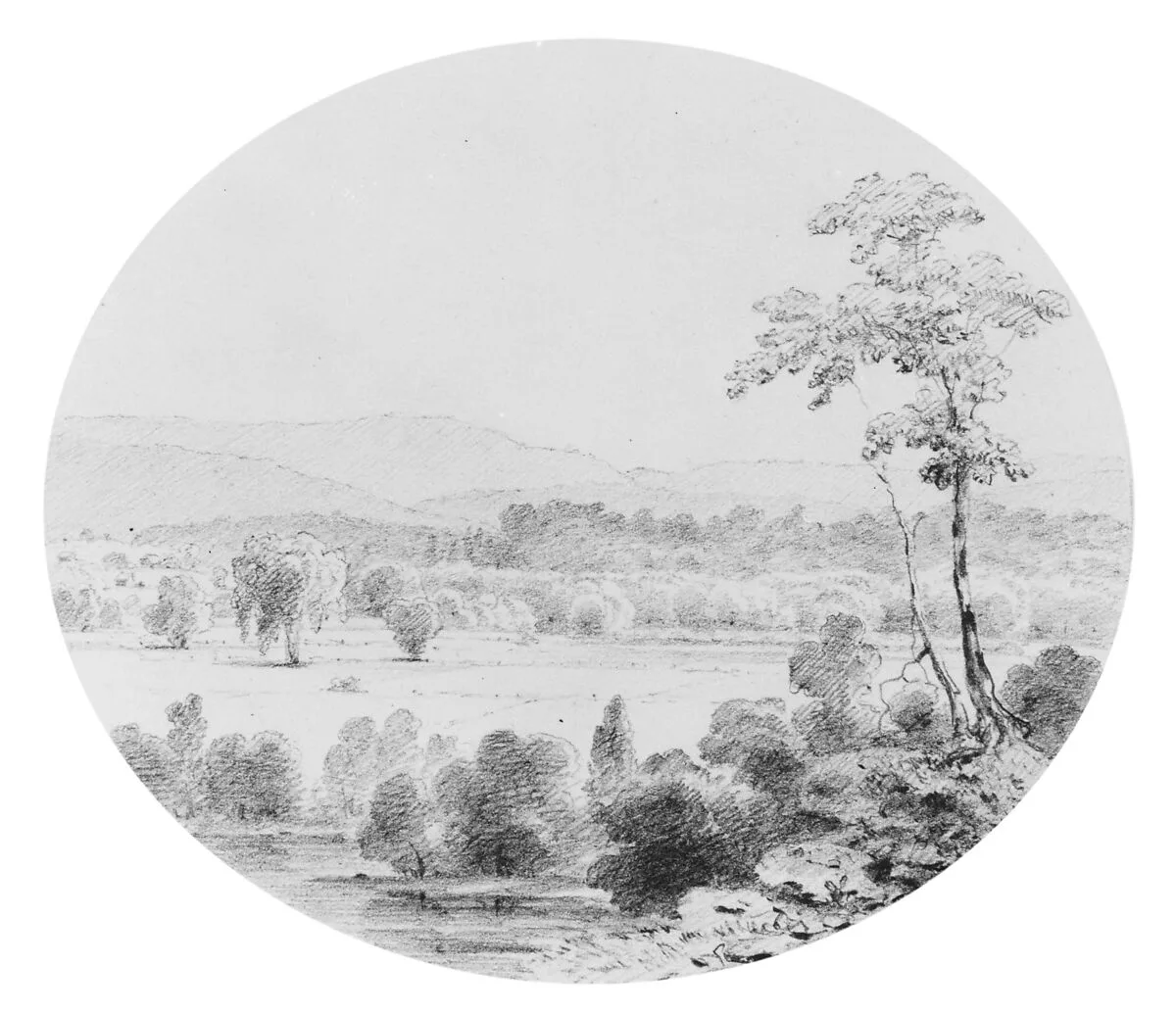 The Valley of Wyoming—across from Plymouth (In the Valley of Wyoming) — Thomas Addison Richards