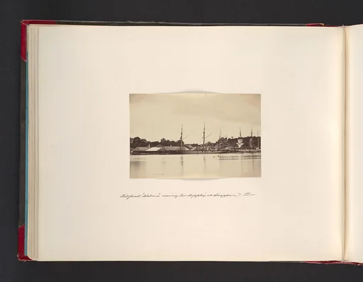 Private "Alabama" Receveing Her Supplies at Singapore, 1865