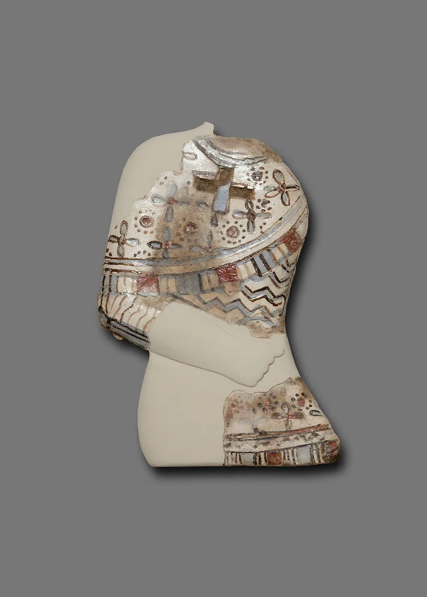 Tile Inlay from the Palace of Ramesses II, Torso of a Mesopotamian or Syrian Captive — Unknown
