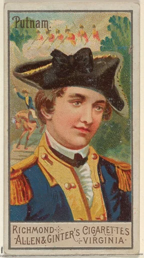 Israel Putnam, from the Great Generals series (N15) for Allen & Ginter Cigarettes Brands