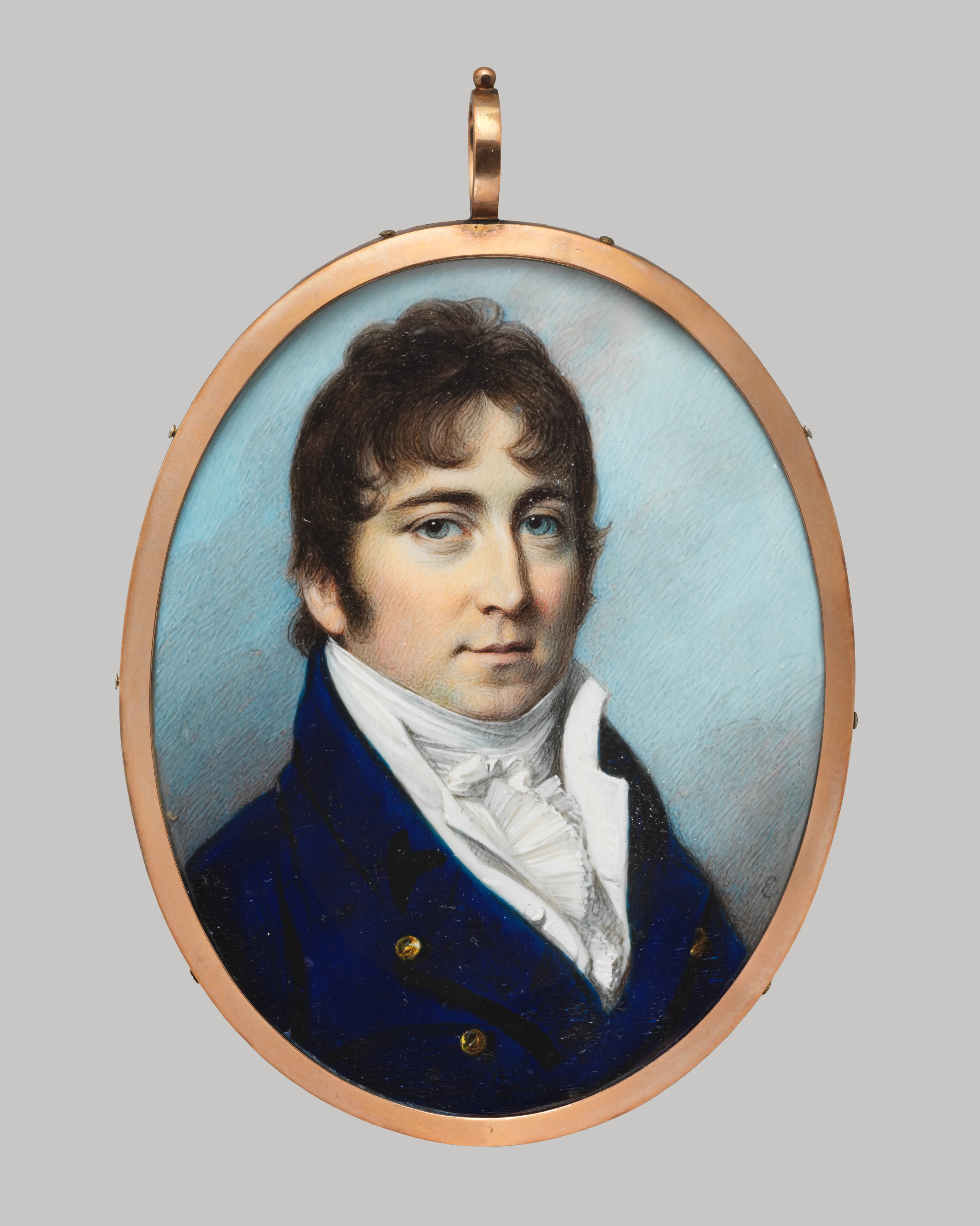 Portrait of a Man, Said to Be Mr. De Wolf — George Engleheart