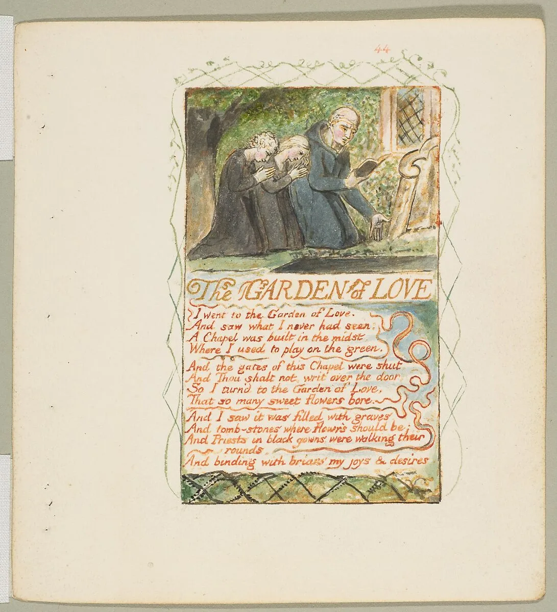 Songs of Experience: The Garden of Love — William Blake