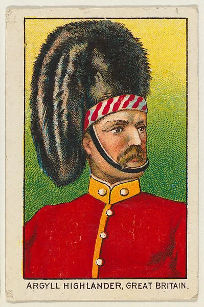 Argyll Highlander, Great Britain, from the Military series (T79) issued by the American Tobacco Company — American Tobacco Company