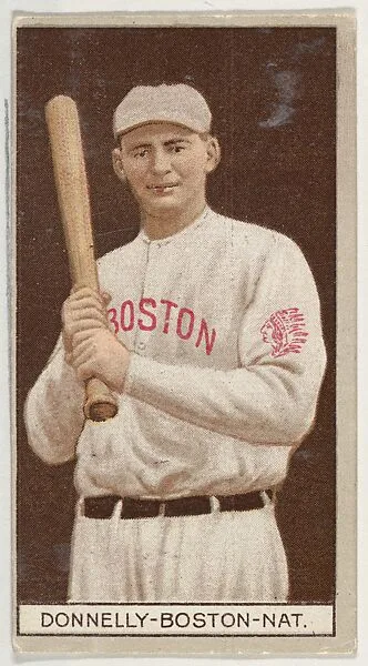 Edward Donnelly, Boston, National League, from the Brown Background series (T207) for the American Tobacco Company — American Tobacco Company