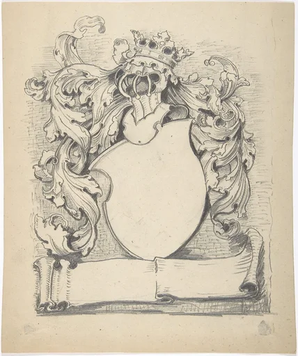 Design for an Armorial Escutcheon