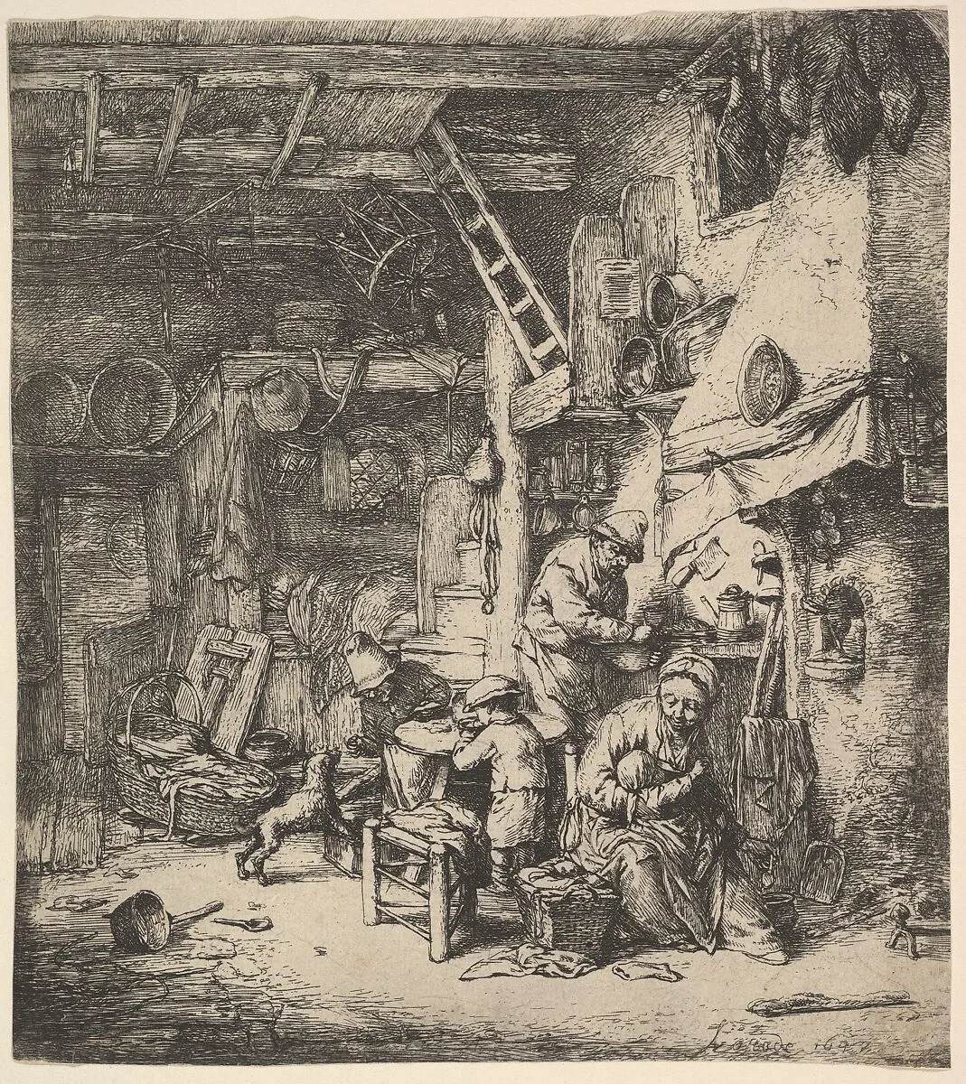 The Family — Adriaen van Ostade