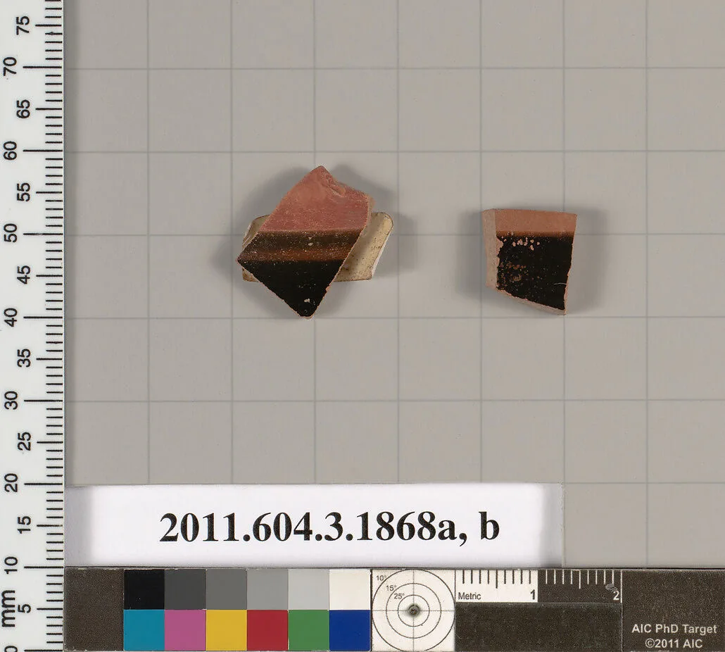 Terracotta fragments of kylikes: Band or lip cups (drinking cups) — Unknown