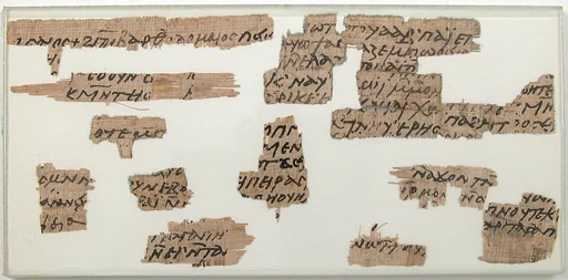 Papyri Fragments of a Letter from Bartholomew to Elisasius