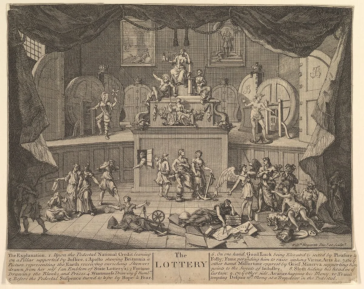 The Lottery — William Hogarth