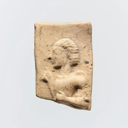 Fragment of a terracotta plaque
